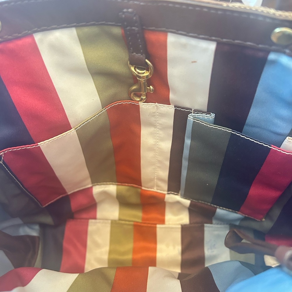 Coach 2007 Legacy Story with Signature Jacquard Tote in EUC - Picture 12 of 13